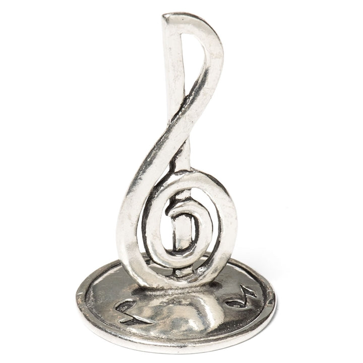 Pewter Treble Clef Ring Holder