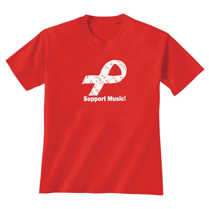 Support Music! Ribbon T-Shirt