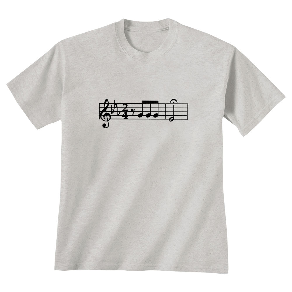 Beethoven's Fifth Opening T-Shirt