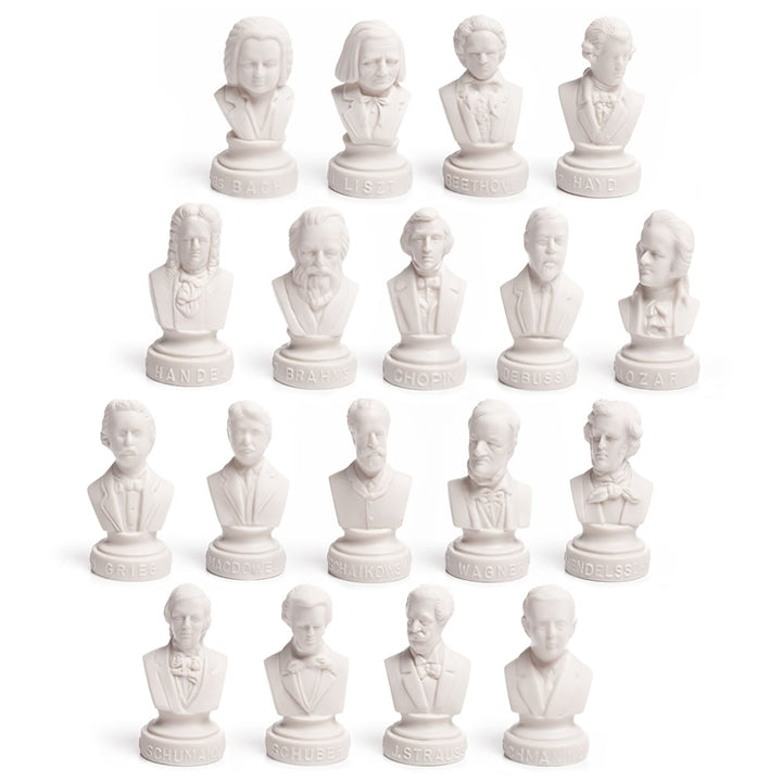 Small Composer Busts Set