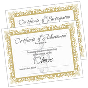 Chorus Certificates, Set of 10