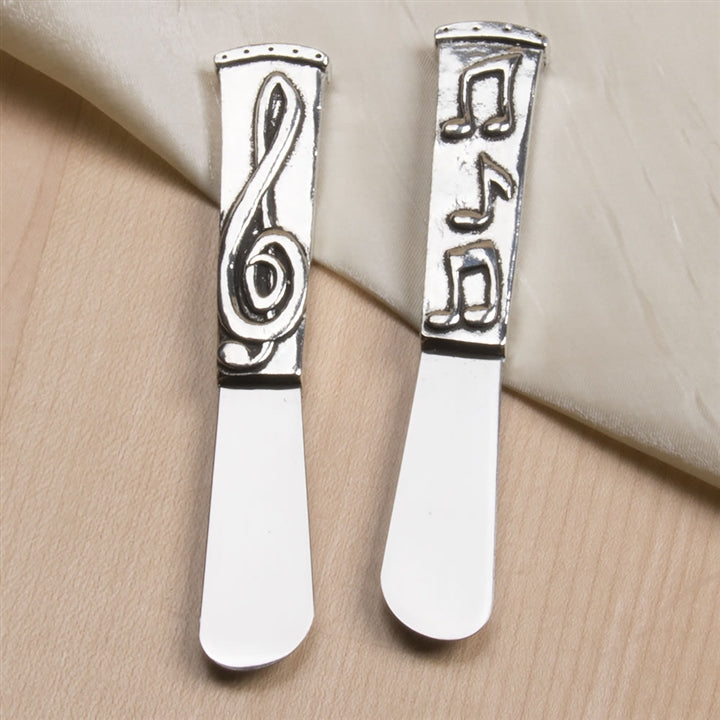 Notes & Clef Pewter Spreader