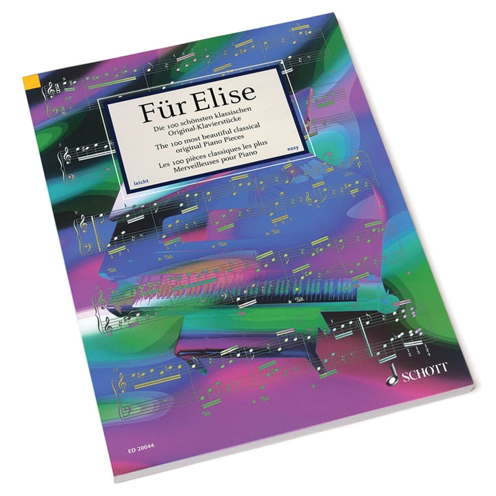Fur Elise 100 Most Beautiful Piano Pieces Songbook