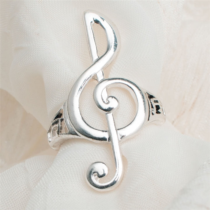 G-Clef Stretch Ring