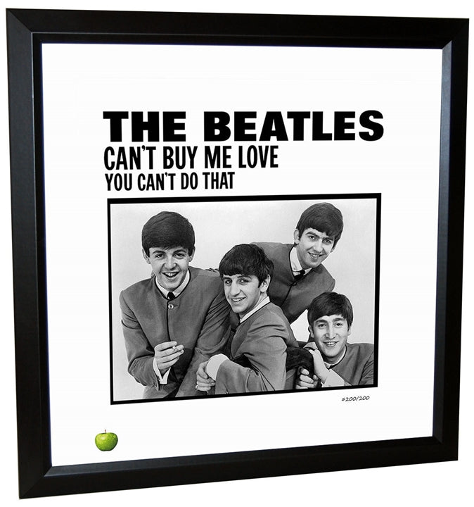 Beatles 'Can't Buy Me Love' Framed Lithograph