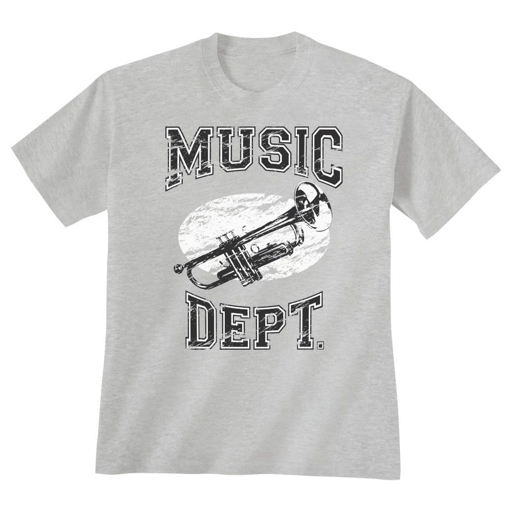 Music Dept. Trumpet T-Shirt