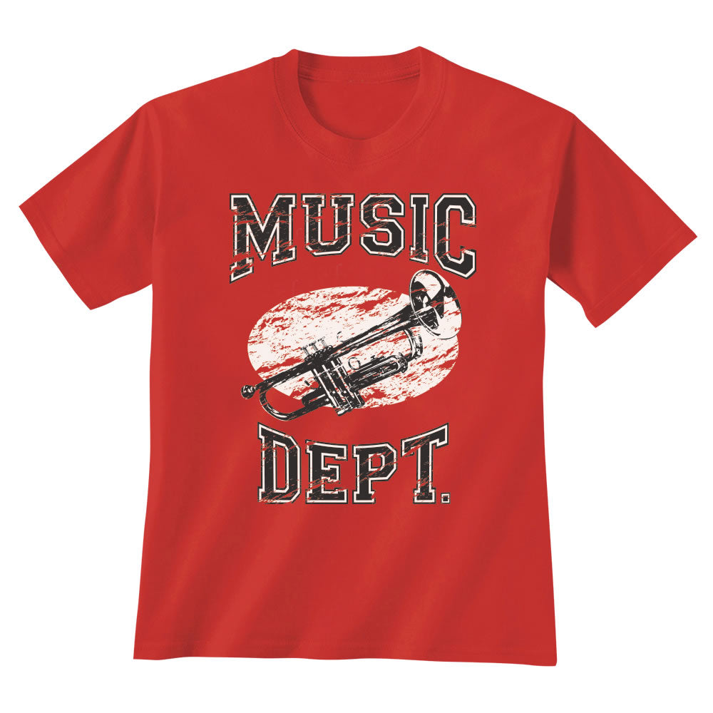 Music Dept. Trumpet T-Shirt