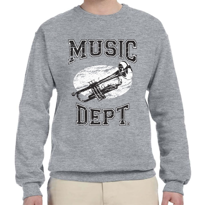 Music Dept. Trumpet Sweatshirt