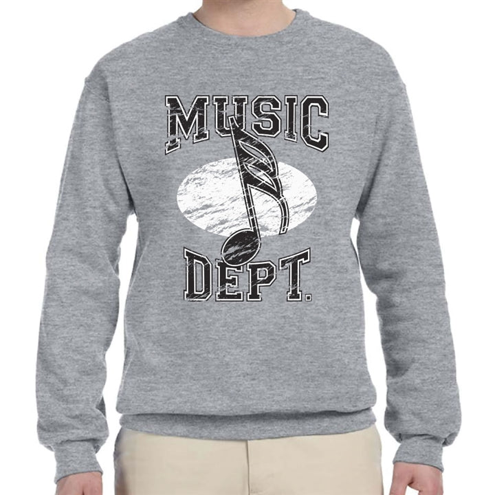 Music Dept. Music Note Sweatshirt