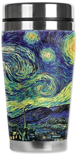 Van Gogh Starry Night Tall Travel Mug