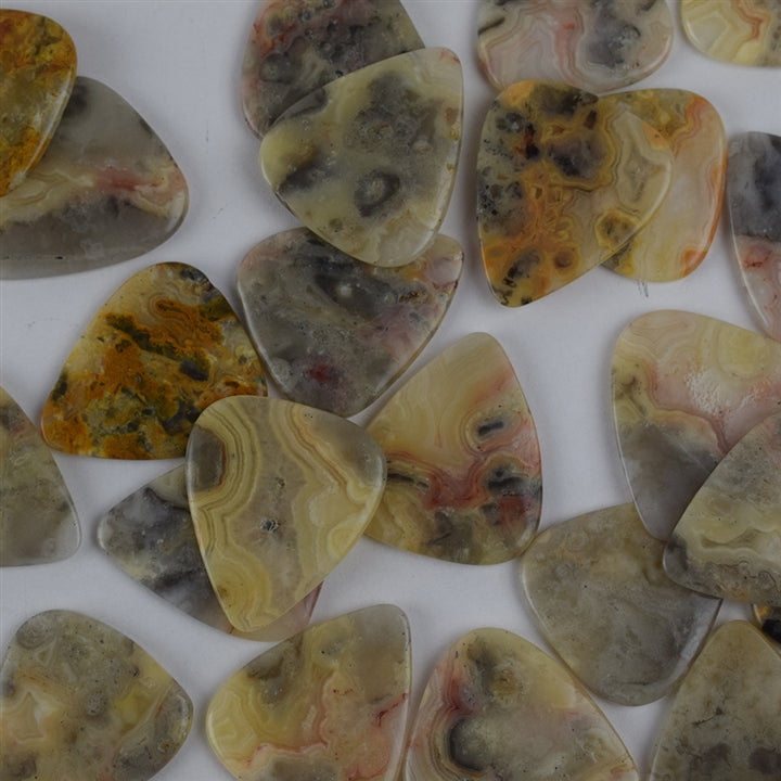 Crazy Agate sTone Pick Picks