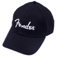 Fender Classic Logo Ball Cap - Black