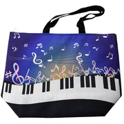 Piano Keys and Colorful Notes Weekender Tote