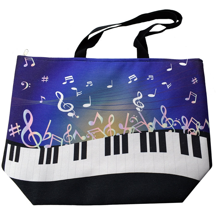 Piano Keys and Colorful Notes Weekender Tote