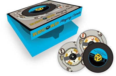 Ode to Vinyl Record Playing Cards