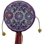 Purple Music Note Spin Drum