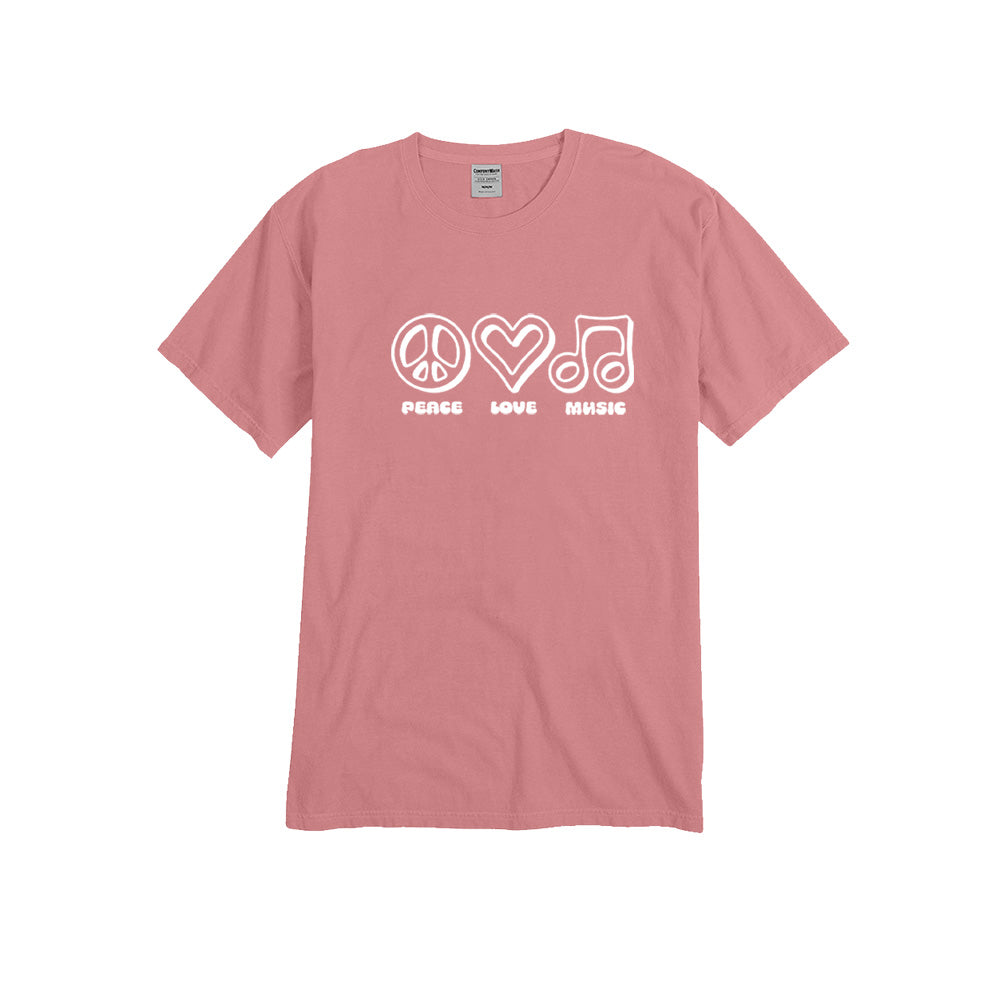 Peace, Love, and Music T-Shirt