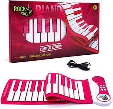 Rock and Roll It- Pink Portable Piano