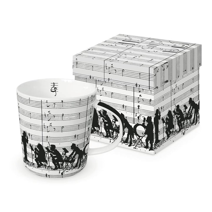 Orchestra Silhouette Mug Gift Set
