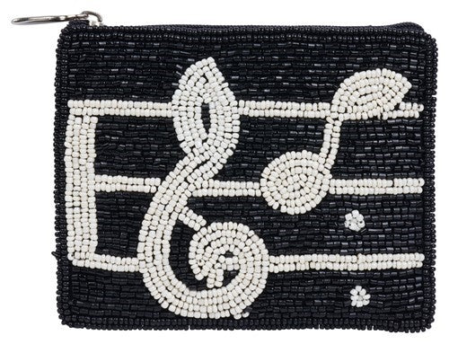 Music Notes Coin Purse