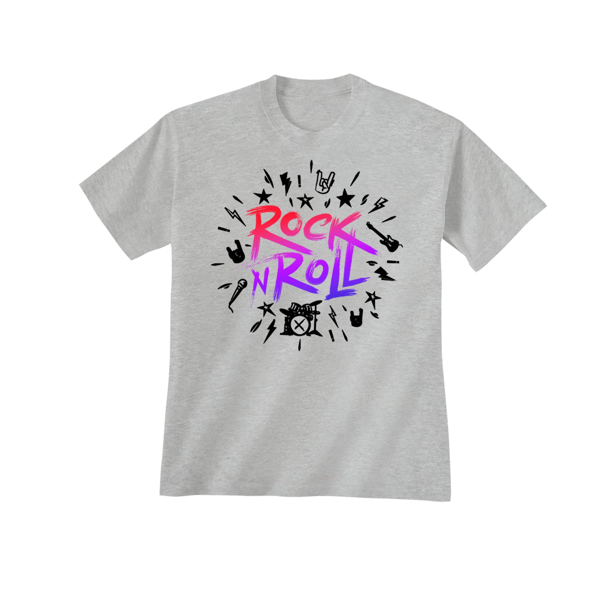 Rock N Roll Design T-Shirt