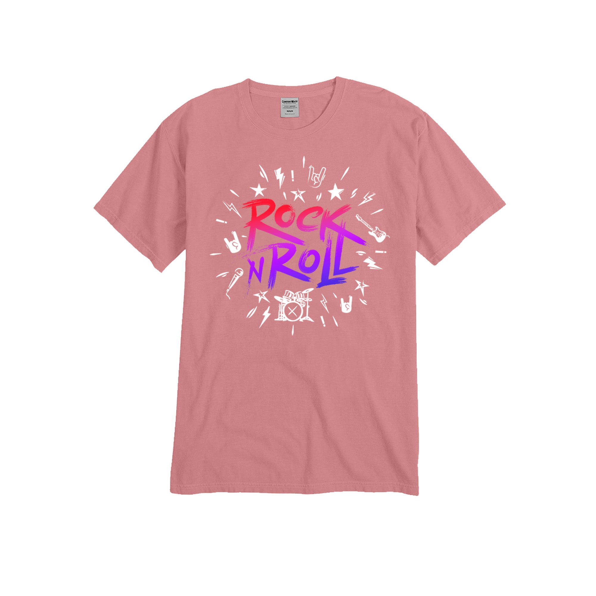 Rock N Roll Design T-Shirt