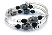 Midnight Magic Hematite Bracelet