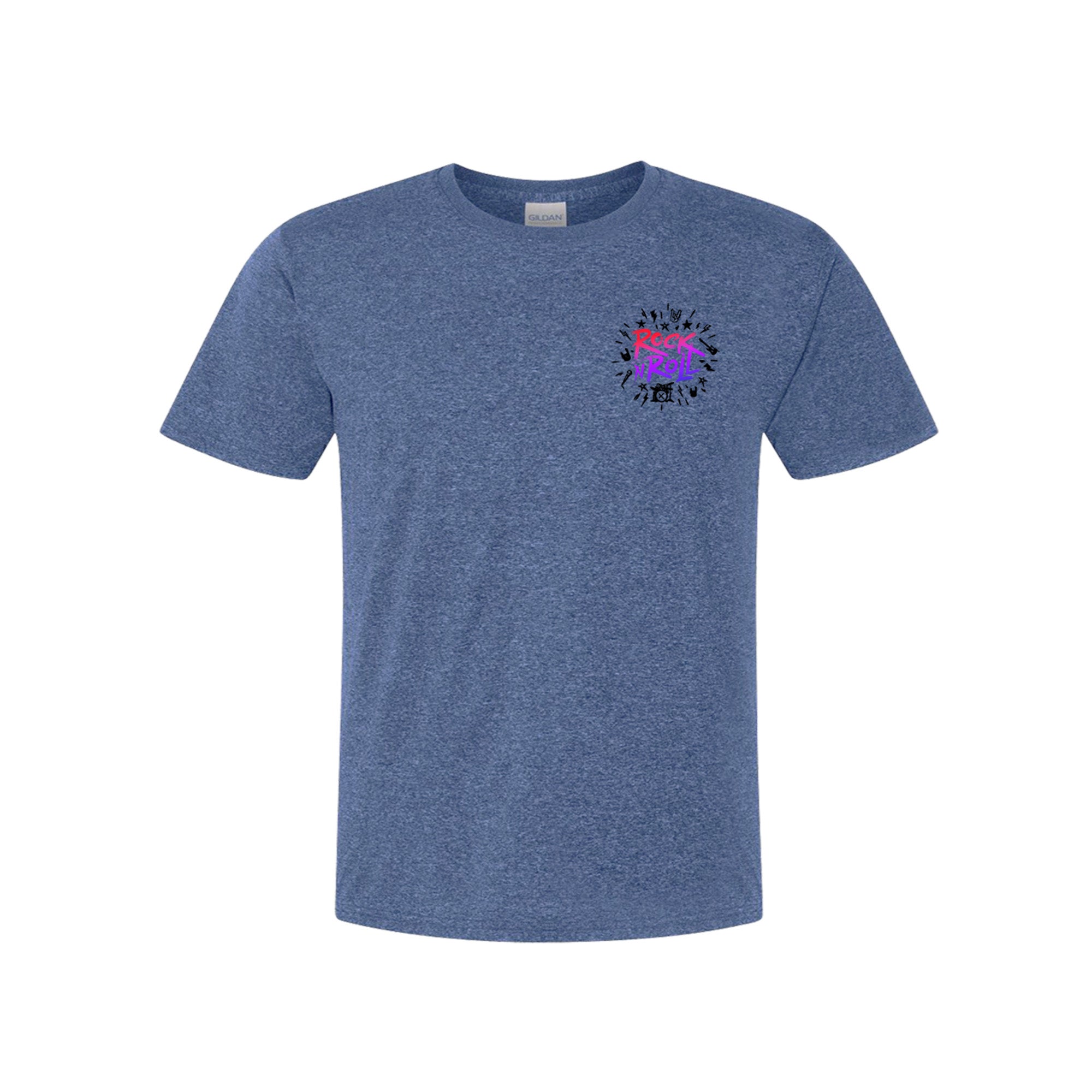 Rock N Roll Left Side Logo T-Shirt