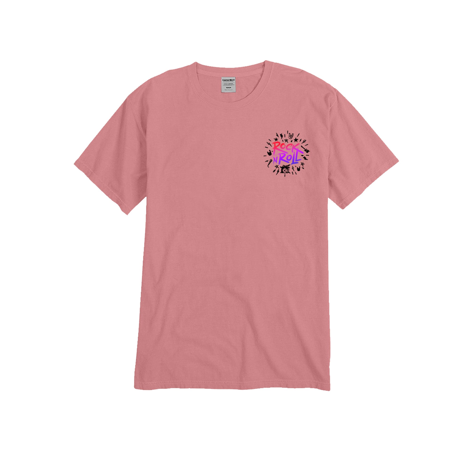 Rock N Roll Left Side Logo T-Shirt