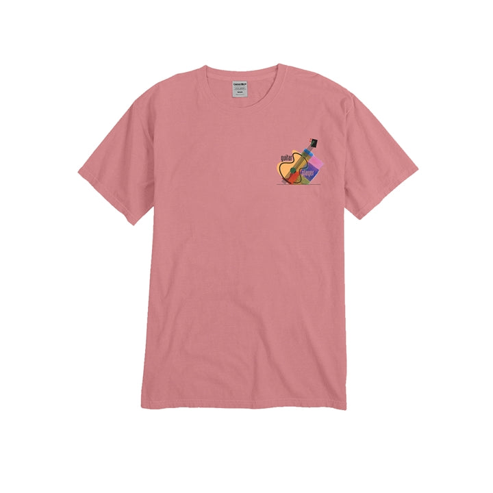 Guitar Player Left Side Logo T-Shirt