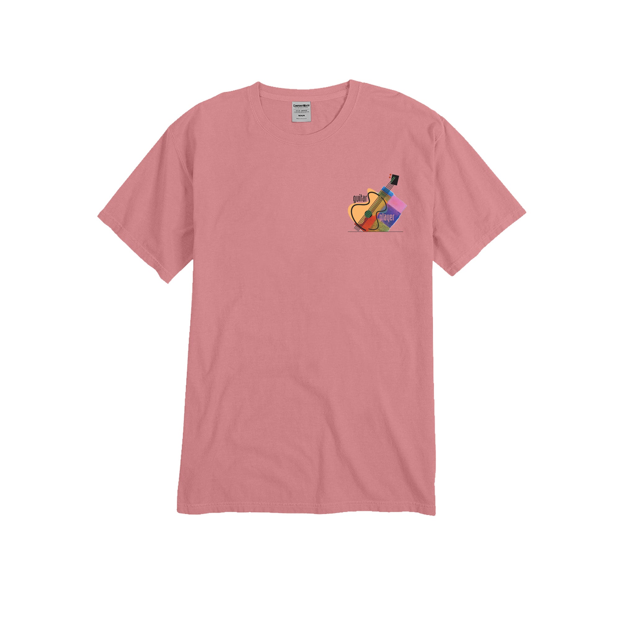 Guitar Player Left Side Logo T-Shirt