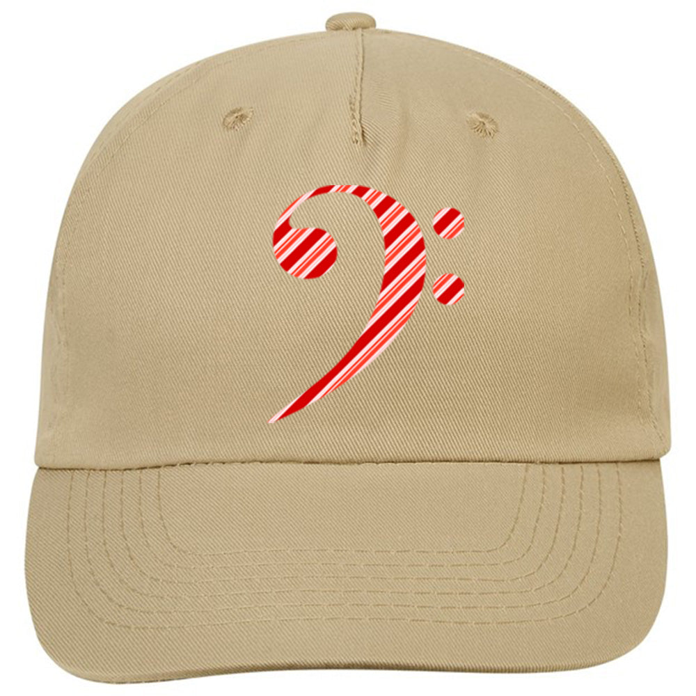 Candy Cane Clef Classic Ball Cap