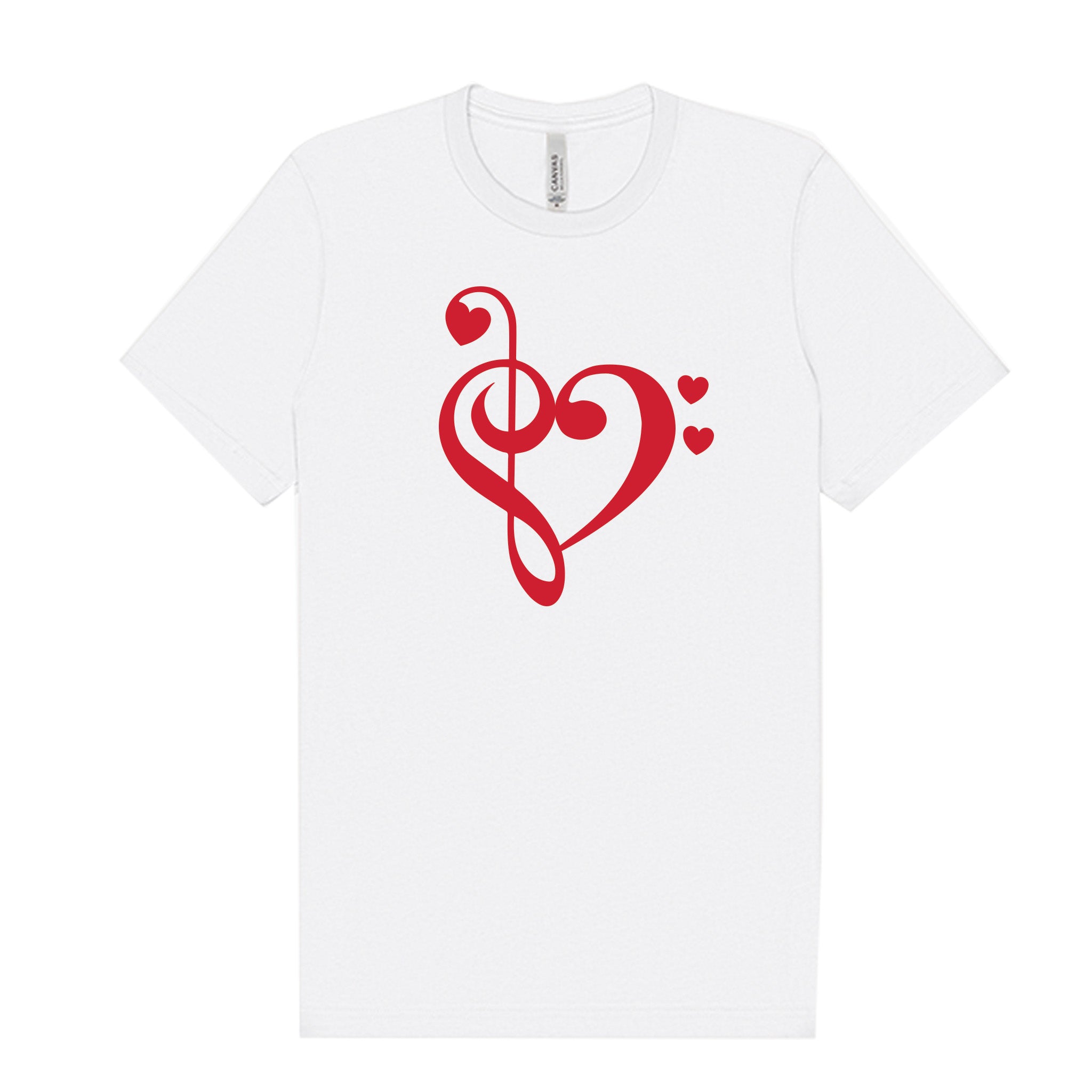 Love Notes Bass Clef T-Shirt