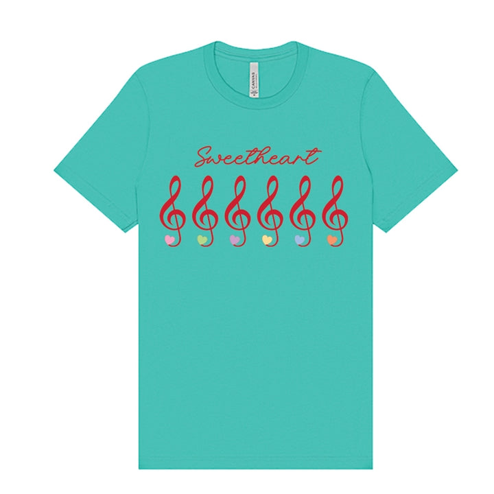 Sweetheart Clefs T-Shirt