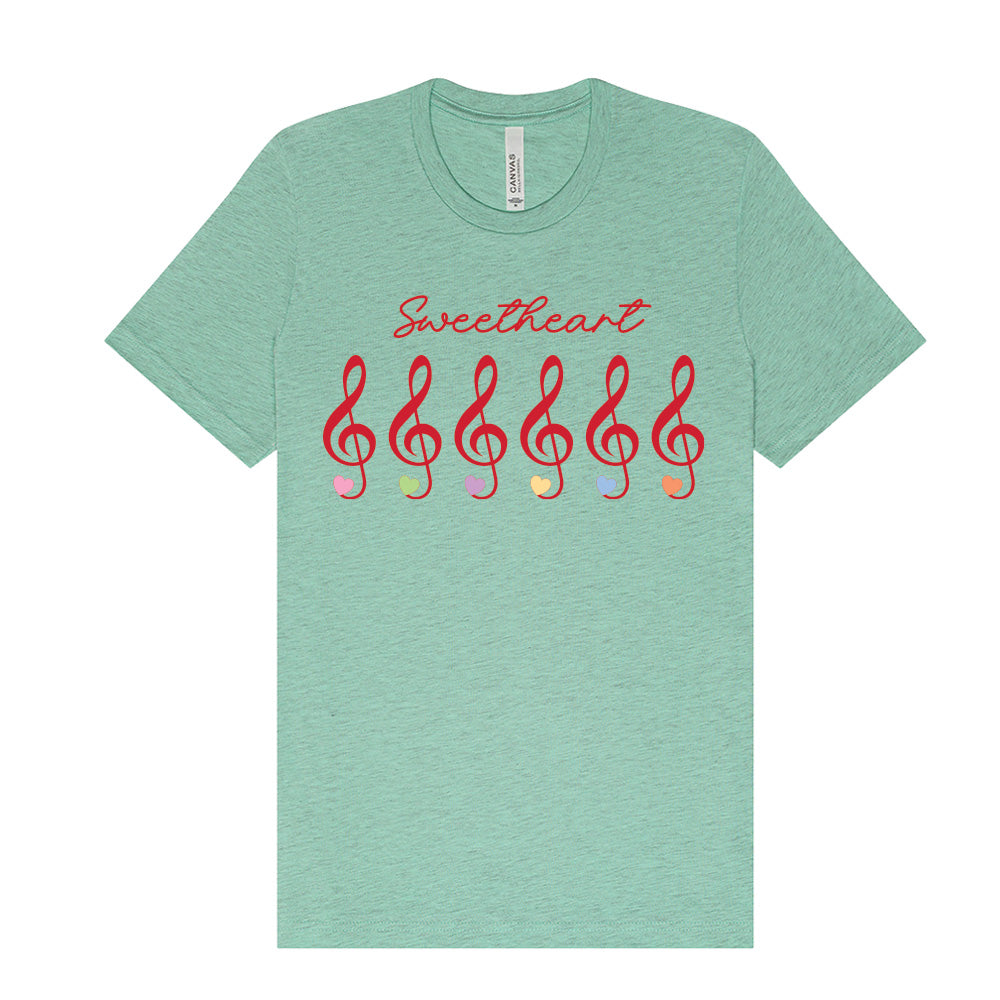 Sweetheart  Clefs T-Shirt