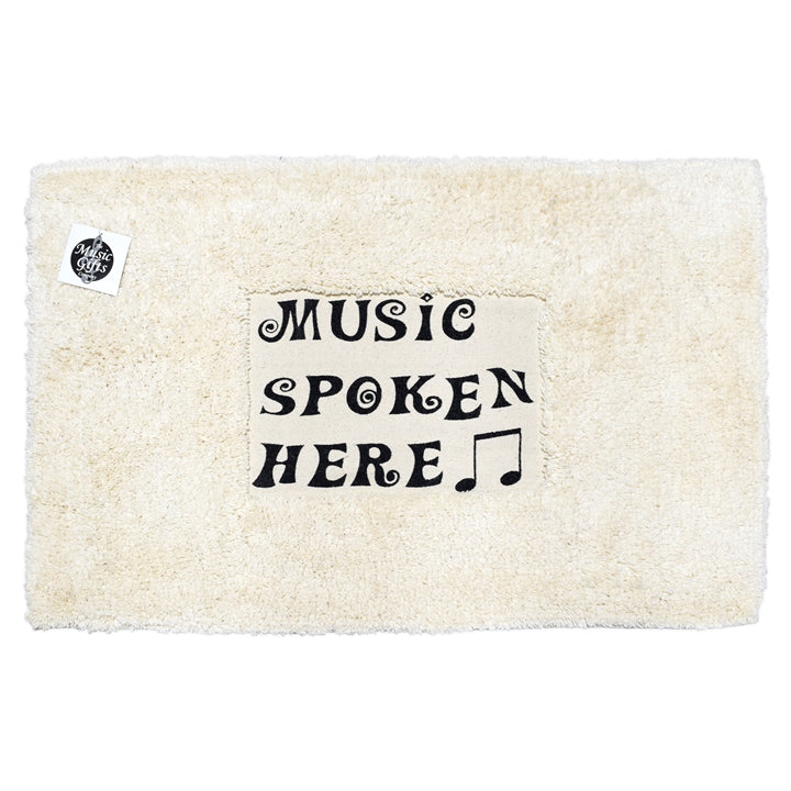 Music Spoken Here Floor Mat