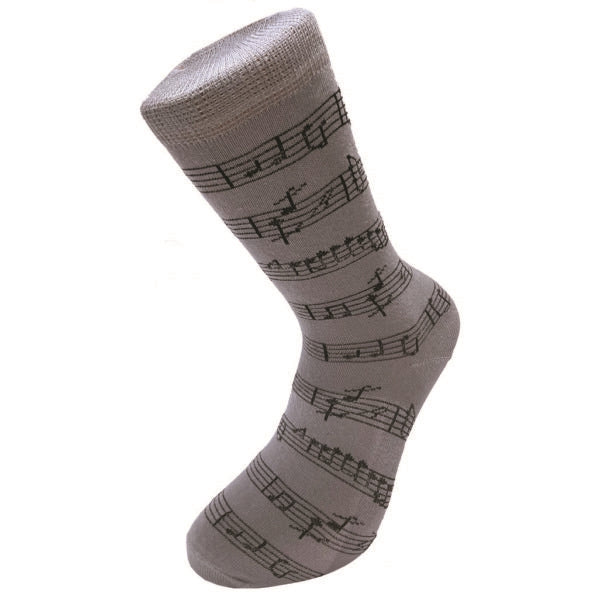 Grey Manuscript Socks