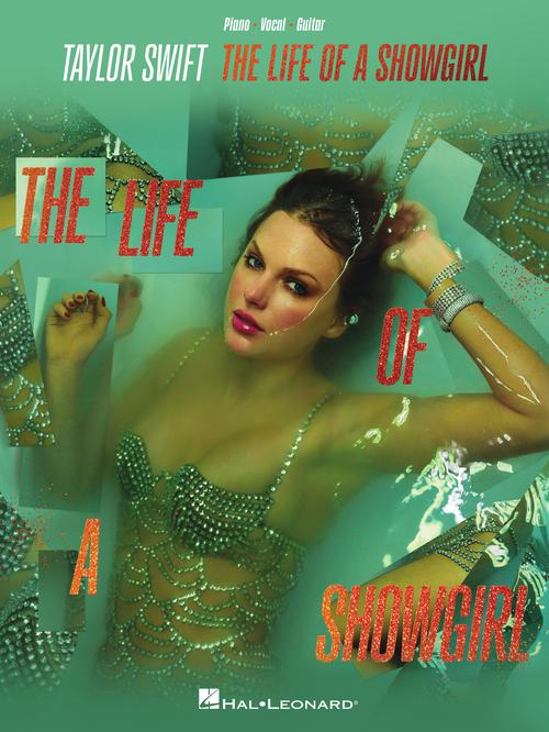 Taylor Swift The Life Of A Showgirl レコード Taylor Swift- The Life of a Showgirl for Piano Vocals and Guitar