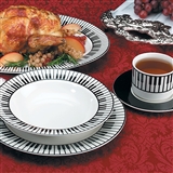 20-Piece Keyboard Dinnerware Set