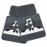 Keyboard & Notes Car Floormats