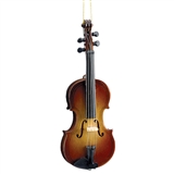 Wood Violin Ornament