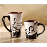 Music Notes Coffee Mug