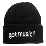 Got Music? Knitted Cap