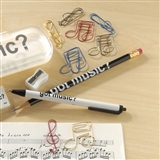 Music Theme Paper Clips