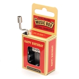 &#039;Happy Birthday&#039; Crankshaft Mini Music Box