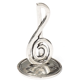 Pewter Treble Clef Ring Holder