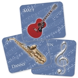 Personalized Instrument Blue Mouse Pad