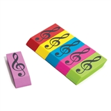 Treble Clef Wedge Eraser