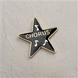 Award Star &#039;Chorus&#039; Enameled Pin