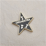 Award Star 'Orchestra' Enameled Pin